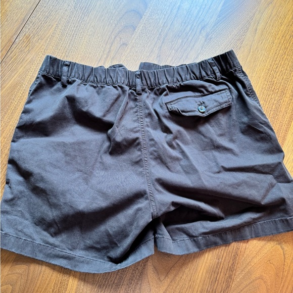 Dark brown Bearbottom shorts. Size L, 5.5 inseam. Very comfortable! - Picture 3 of 3